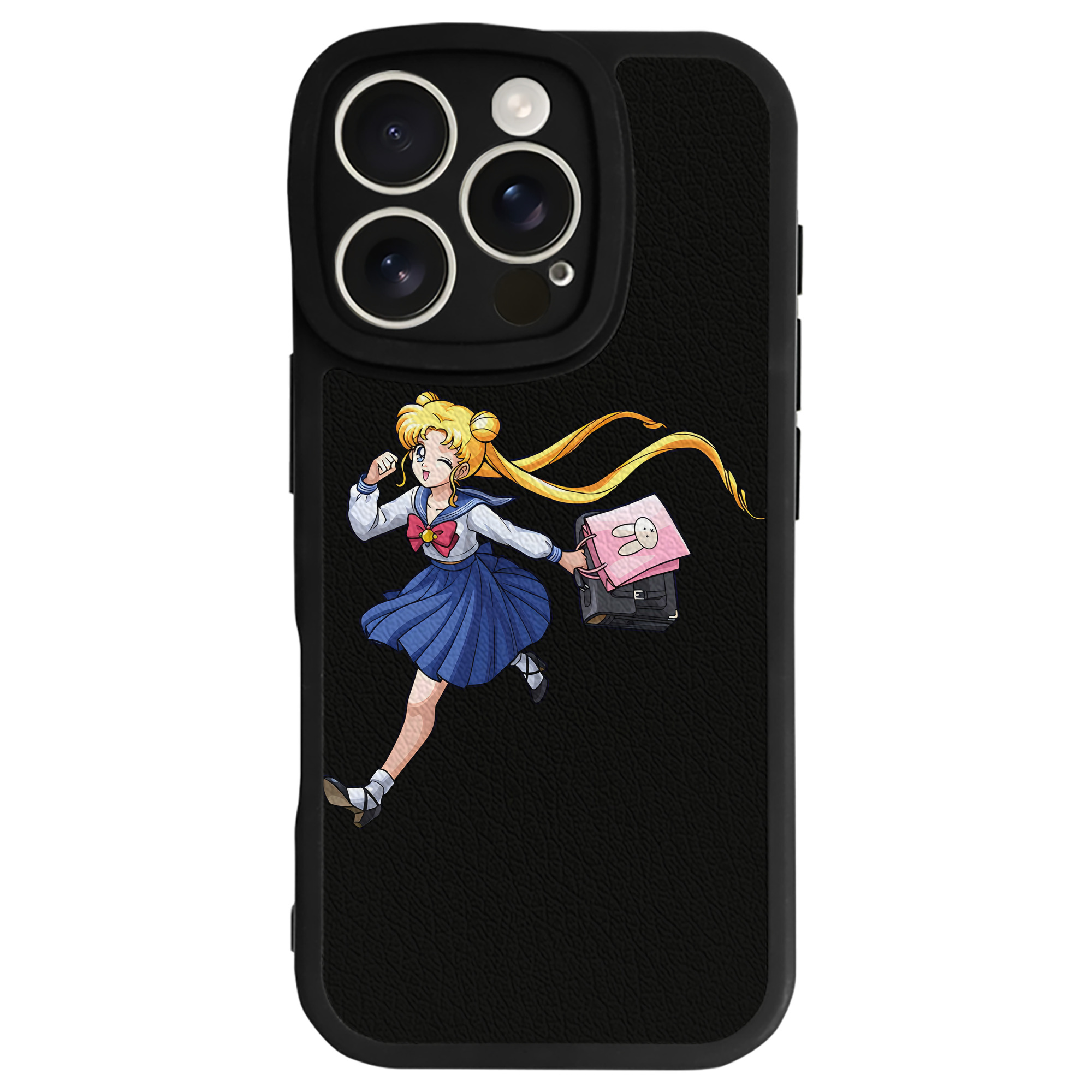 （画像用） 美少女戦士セーラームーン 愛野 美奈子 あいの みなこ Sailor Moon Aino Minako 【iPhone 16シリーズ対応】シリコンスマホケース（レザー調） 材質：シリコン